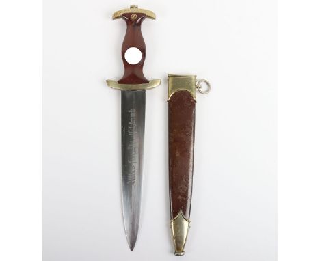 Third Reich SA (Sturmabteilung) Marine Dagger by J A Henckels, Solingen, good example of a SA Marine enlisted mans dress dagg