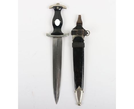 Rare Third Reich SS (Schutzstaffel) Dress Dagger with Full Ernst Röhm Dedication by Rich Abr Herder, Solingen, good example o