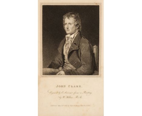 Clare (John). The Village Minstrel, 2 volumes, 1st edition, London: Taylor and Hessey; Stamford: E Drury, 1821, engraved port