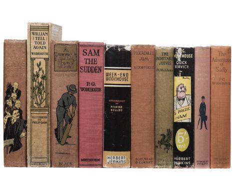 Wodehouse (P. G.). The Head of the Kay's, 1st edition, London: Adam &amp; Charles Black, 1905, 8 black and white illustration