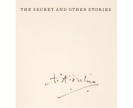 Milne (A. A.). The Secret and other Stories, New York: The Fountain Press; London: Methuen and Company Ltd., 1929, Milne's si
