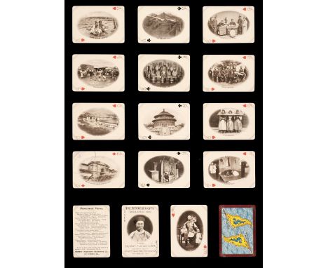 * American playing cards. The Forbidden City: Pekin &amp; Chinese Views, Los Angeles: Grimes-Stassforth Stationary Co., 1901,