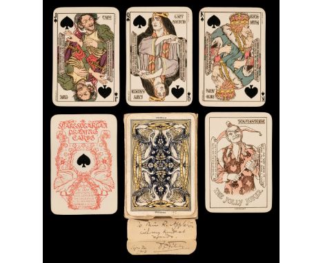 * English playing cards. Shakespearean Playing Cards, Swan Sonnenschein &amp; Co Ltd, 1904, a complete presentation deck of 5