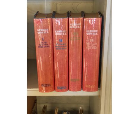 Orwell (George). The Collected Essays, Journalism and Letters of George Orwell, edited by Sonia Orwell and Ian Angus, 4 volum