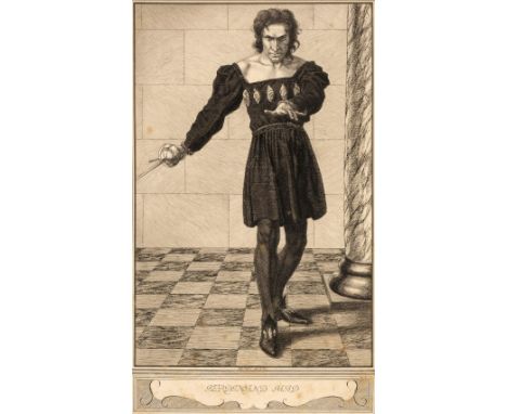 * Keen (Henry, 1899-1935). Ferdinand Mad, pen and black ink on card, signed and titled to lower edge, Green &amp; Stone label