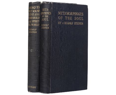 Steiner (Rudolf, 1861-1925). A Road to Self-Knowledge and the Threshold of the Spiritual World, 1st one-volume edition, Londo