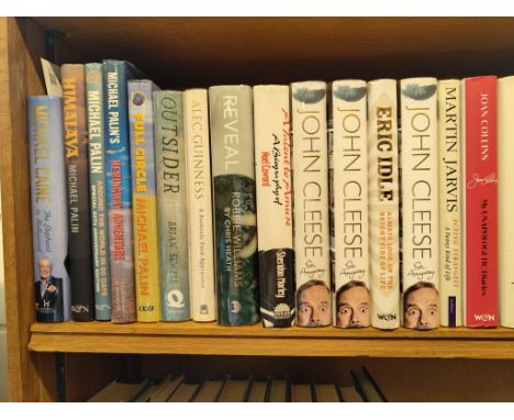 Film and Entertainment. A group of 40 signed first editions relating to film and entertainment, including Alec Guinness, A Po