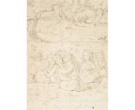 * Boyle (Eleanore Vere, 1825-1916). Here we are on Tom Tickler's ground/Picking up gold and silver!, circa 1852, pen &amp; gr