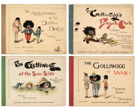 Upton (Florence). The Adventures of two Dutch Dolls, London: Longmans, Green & Co., [1895], colour illustrations throughout, 