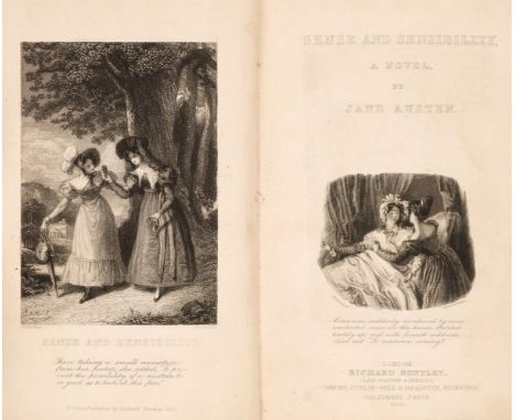 Austen (Jane). Sense and Sensibility: A Novel, 1st illustrated edition, London: Richard Bentley, 1833, Standard Novels series
