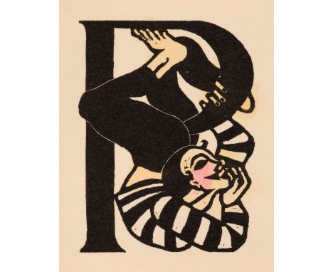 Whittington Press. An Acrobatic Alphabet, by Barbara Crow, Whittington Press, 1986, 26 hand-coloured plates by Sylvia Stokeld