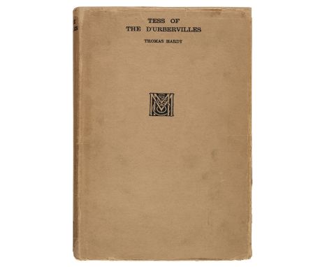 Hardy (Thomas). Tess of the d'Urbervilles, limited large paper issue, London: Macmillan and Co., 1926, 41 wood-engravings by 