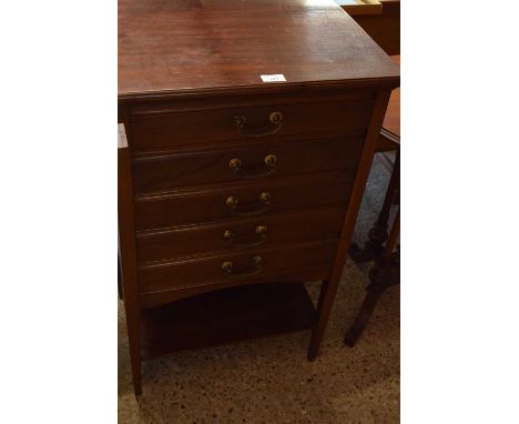 Edwardian music cabinet