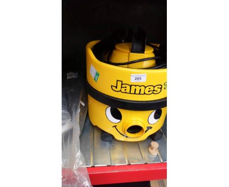 A Numatic James vac with tools 