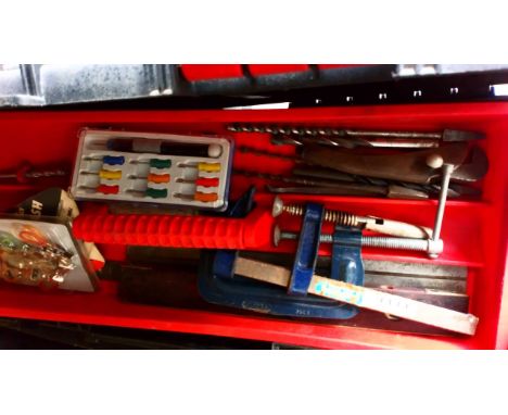 Toolbox with tools 