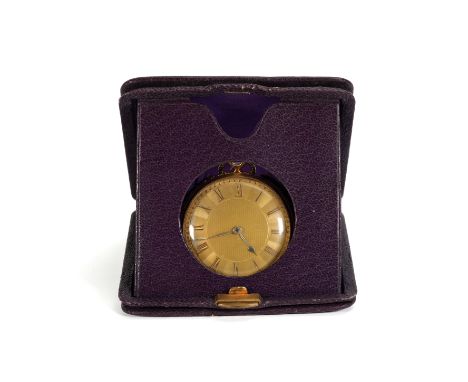 A Litherland Davies & Co Liverpool 18ct gold open faced pocket watch, nr 15865, London hallmark dated 1836, mm WMWM S, approx