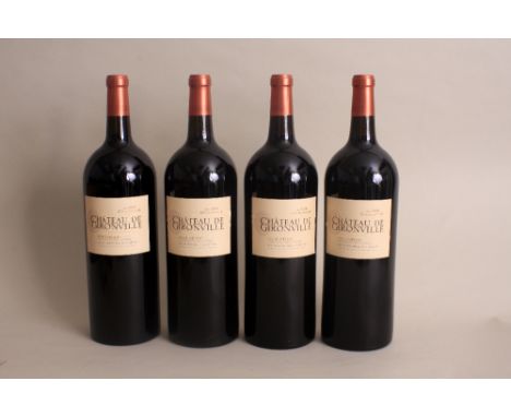 2008 Chateau de Gironville, Haut-Medoc (4 magnums). This lot will attract Vat at the standard rate on the hammer price.