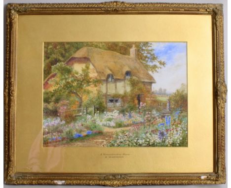 Arthur Stanley Wilkinson (circa 1860-1930) A Worcestershire Home, watercolour on paper, signed lower right, framed, 38 x 28cm