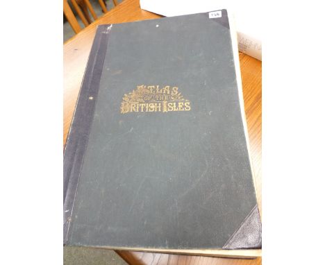 Large New Ordnance Atlas of the British Isles with plans 