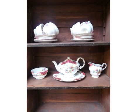 Paragon 'Rockingham pattern tea set for 6 