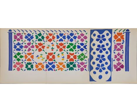 Henri Matisse (French, 1869-1954), Decoration-Fruits, lithograph, unsigned, unframed, H.36cm W.78cm