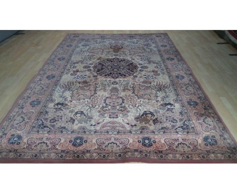 A North West Persian Style Woollen Carpet, 292 x 200 cms 