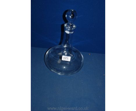 A modern French Carafe/decanter.