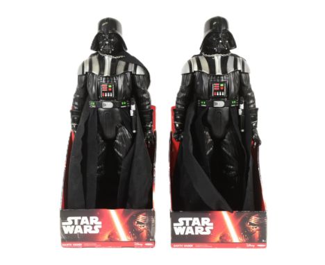 Star Wars - Jakks Pacific - 2015 Jakks Pacific made 20" scale large Darth Vader action figures. Both still sealed to their or