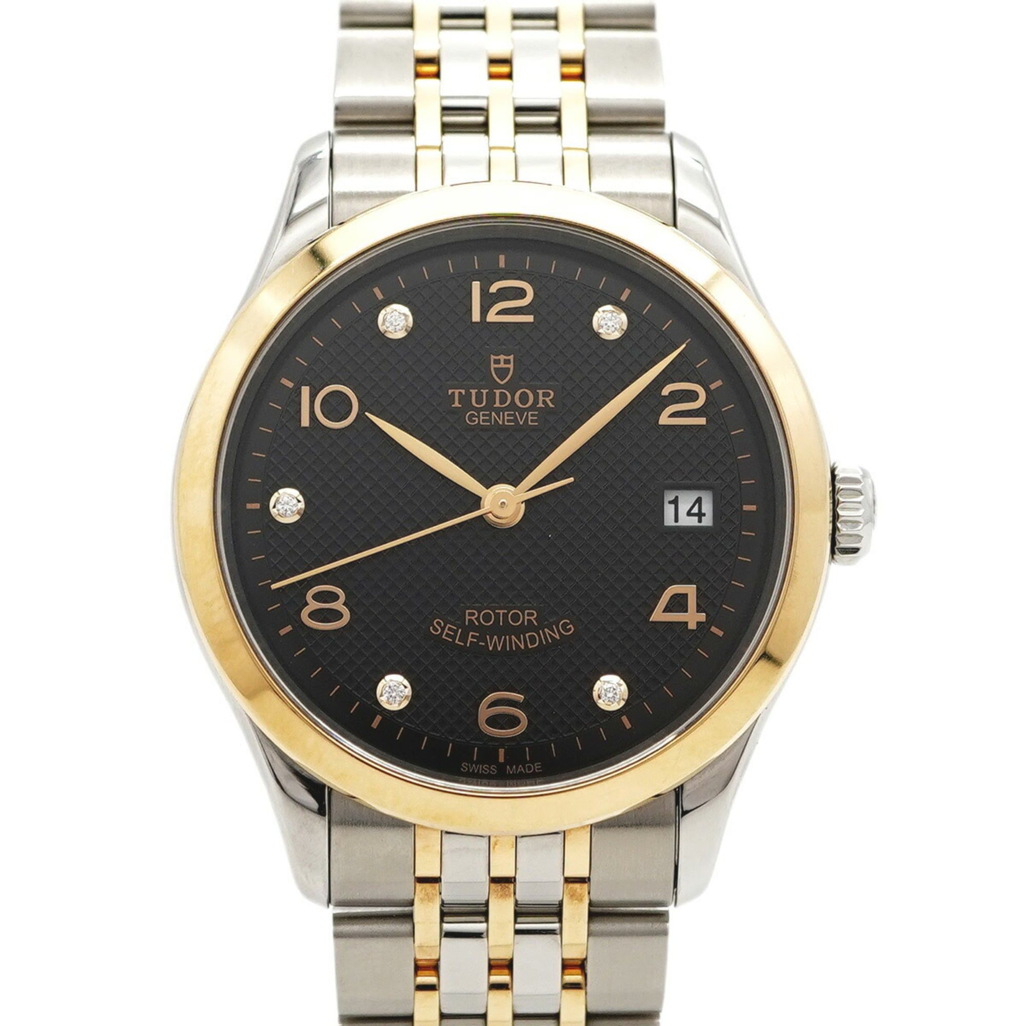 Tudor 1926 91451 Black Dial Wristwatch for Men and Women