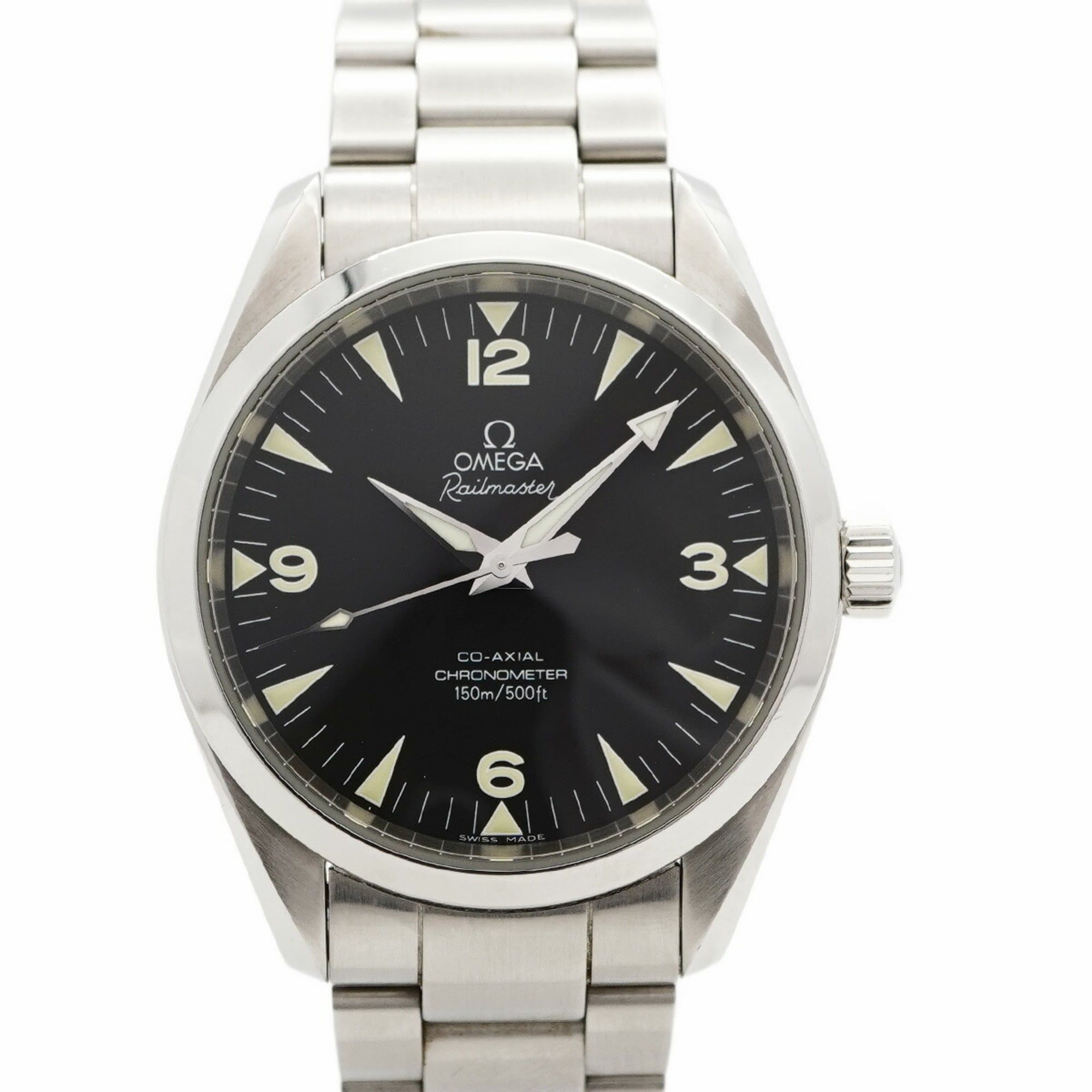 Omega Seamaster Railmaster 2503.52 Black Dial Men's Watch