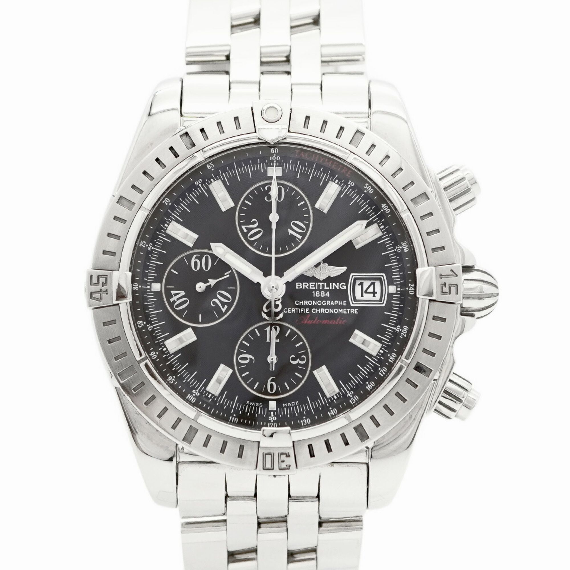 Breitling Chronomat Evolution A13356 Men's Watch with Gray Dial