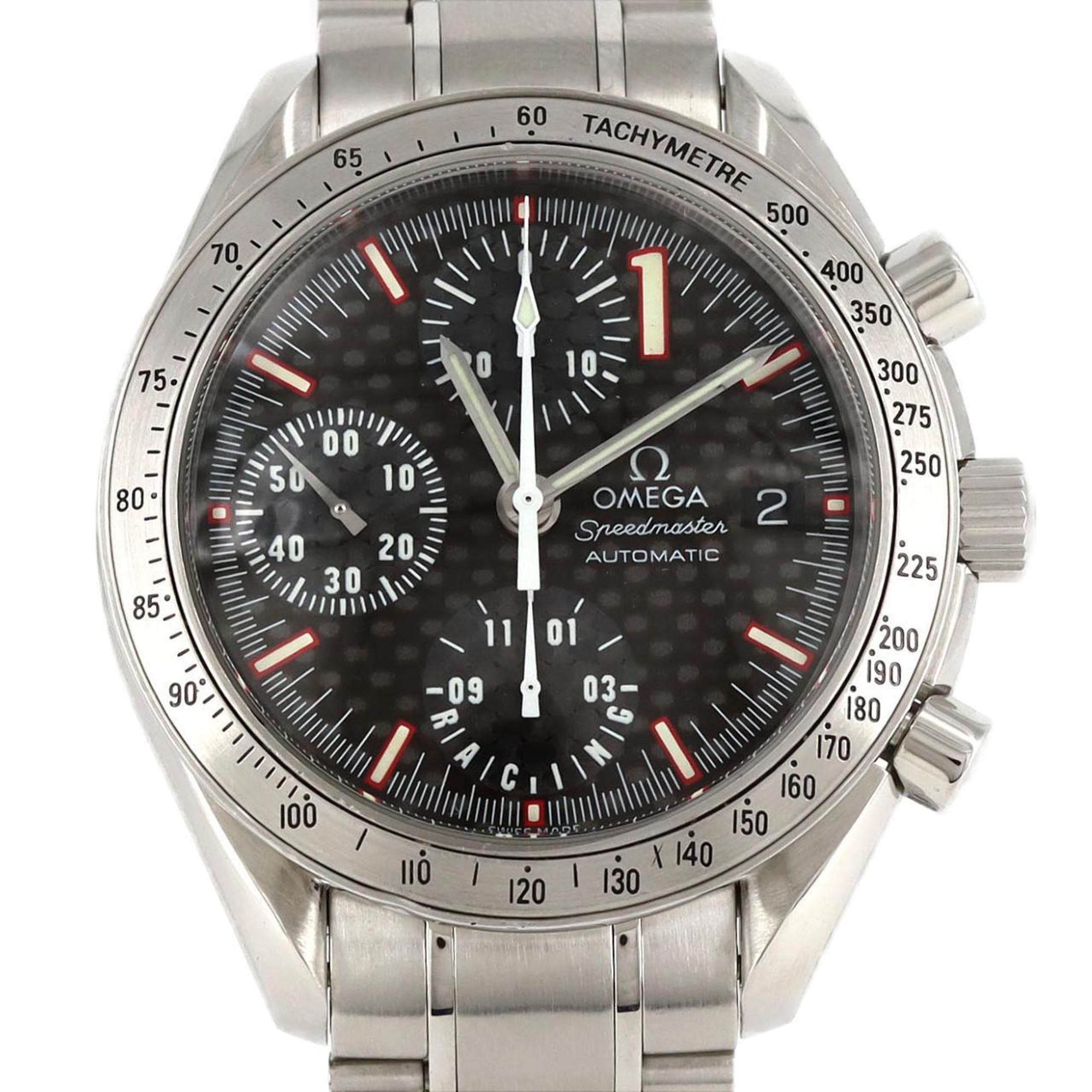 OMEGA Speedmaster Racing Schumacher '02 LIMITED 3519.50 SS Wristwatch Automatic
