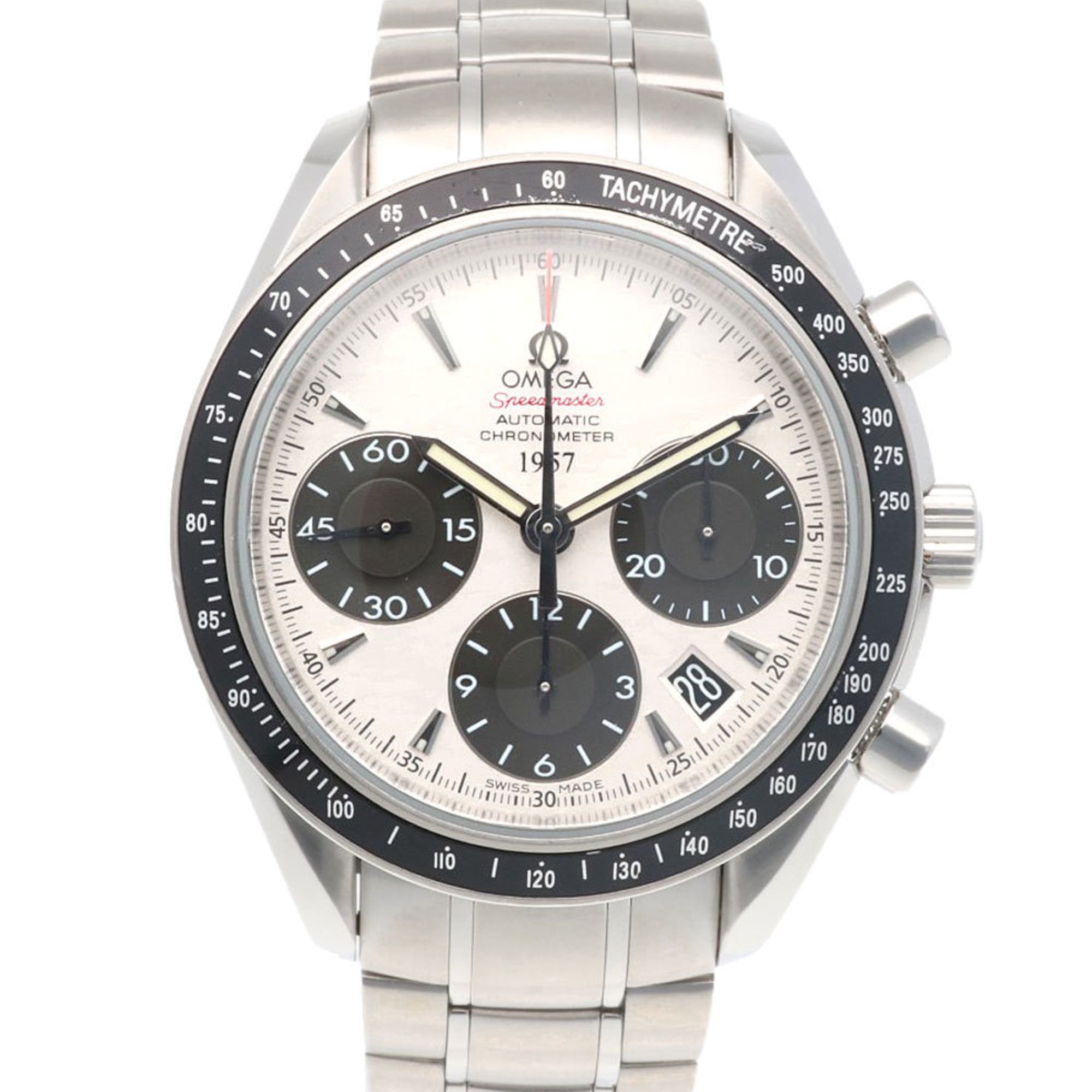 Omega Speedmaster Watch, Stainless Steel 323.30.40.40.02.001, Automatic, Overhauled and Refinished,