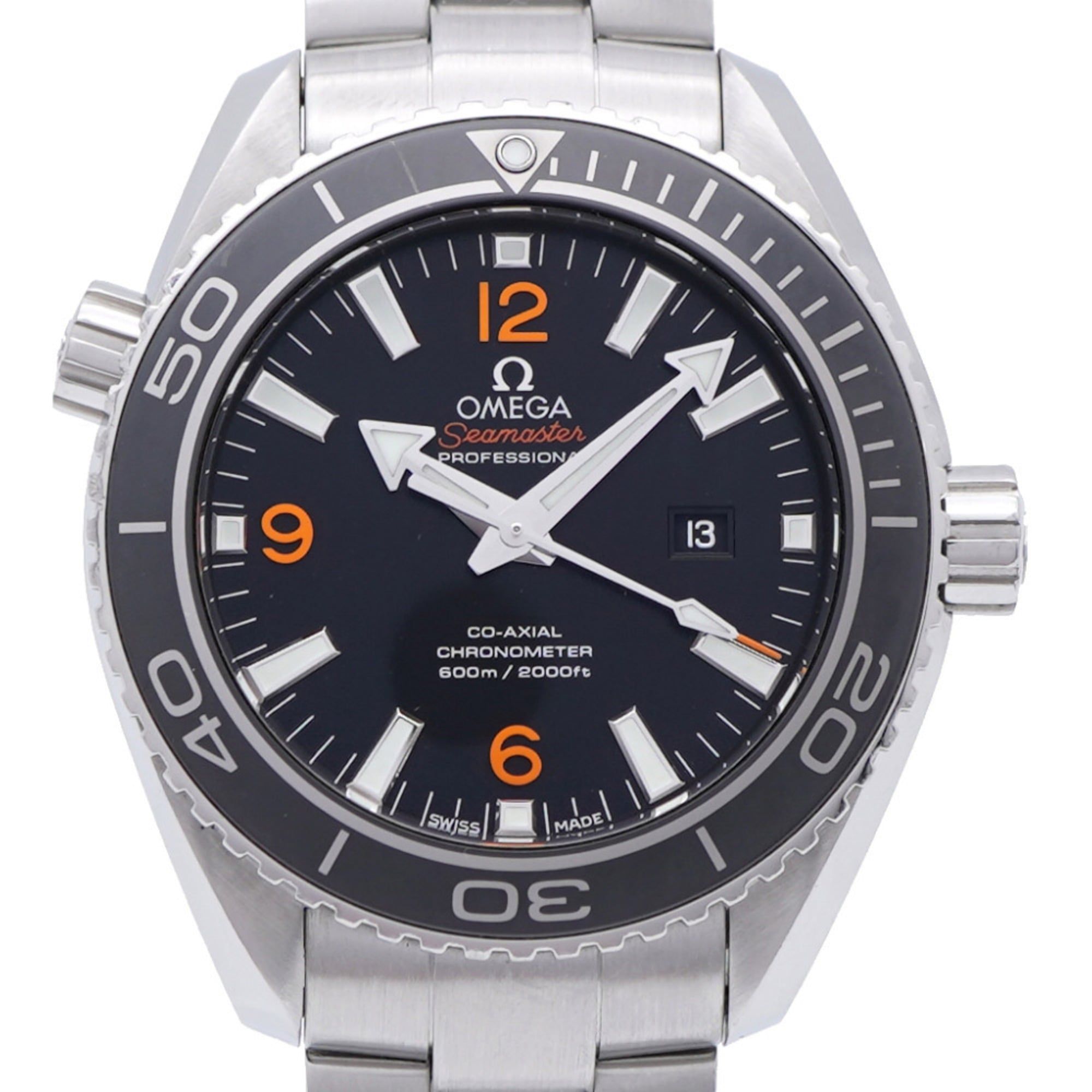 Omega Seamaster Planet Ocean 232.30.38.20.01.002 Automatic Watch Stainless Steel Black Dial 0965 OME