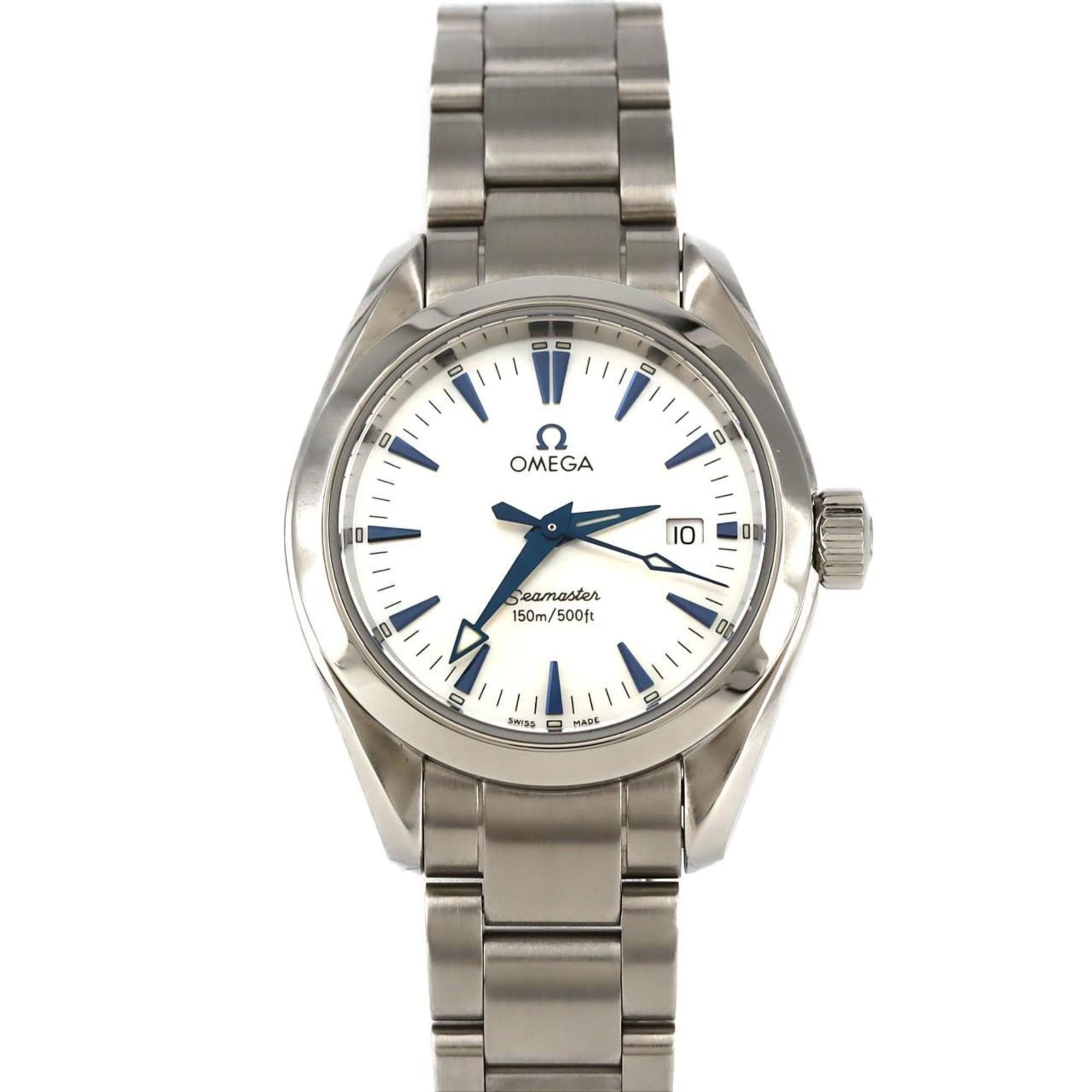 Omega Seamaster Aqua Terra 2577.70 SS Quartz Watch