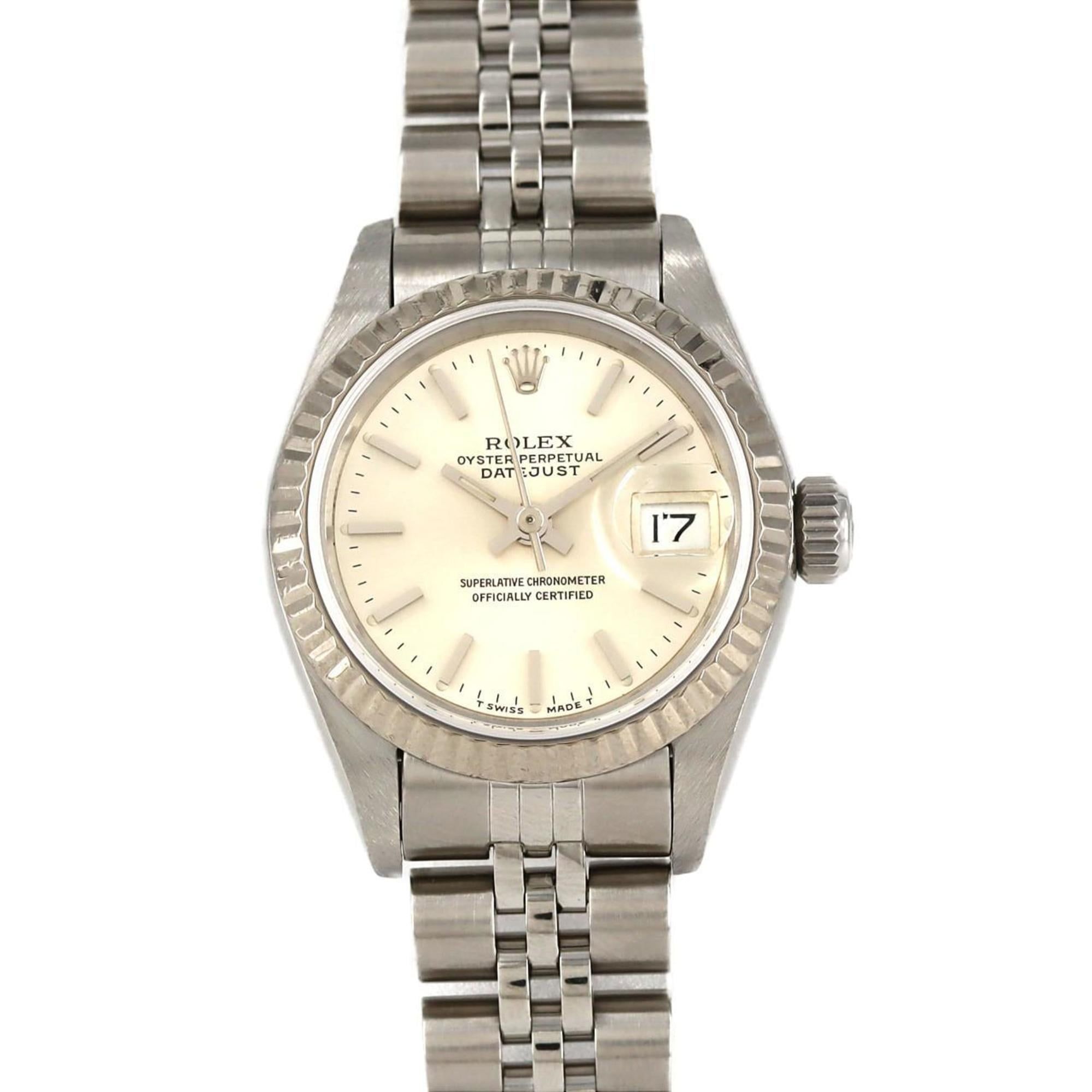 Rolex Datejust 69174 SSxWG Automatic Watch, X-Serial