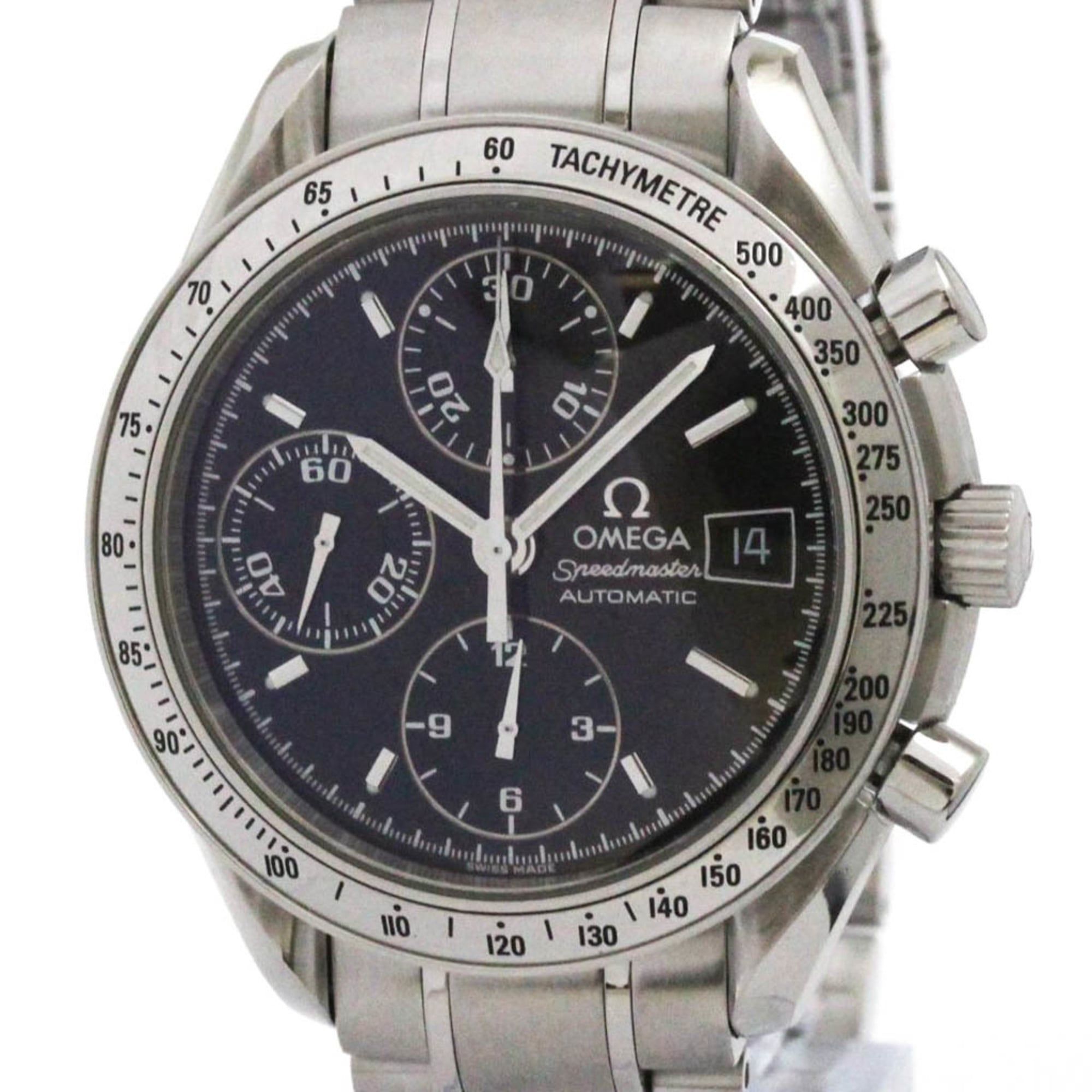 OMEGA Speedmaster Date Steel Automatic Mens Watch 3513.50 Polished