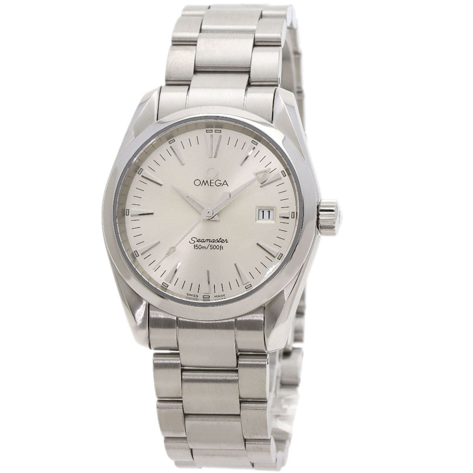 OMEGA 2518.30.00 Seamaster Aqua Terra 36mm Stainless Steel Men's Watch
