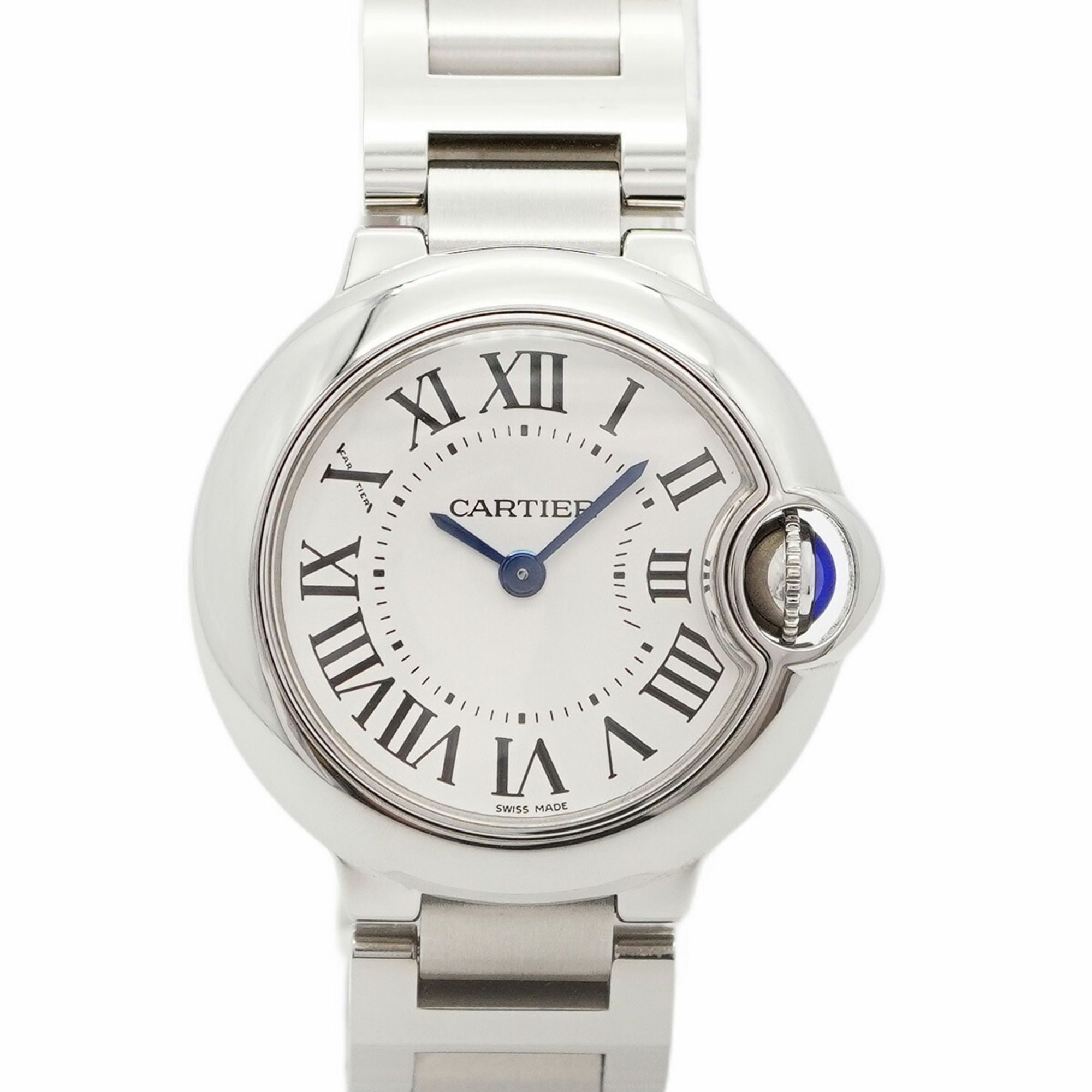 Cartier Ballon Bleu W69010Z4 Silver Dial Women's Watch