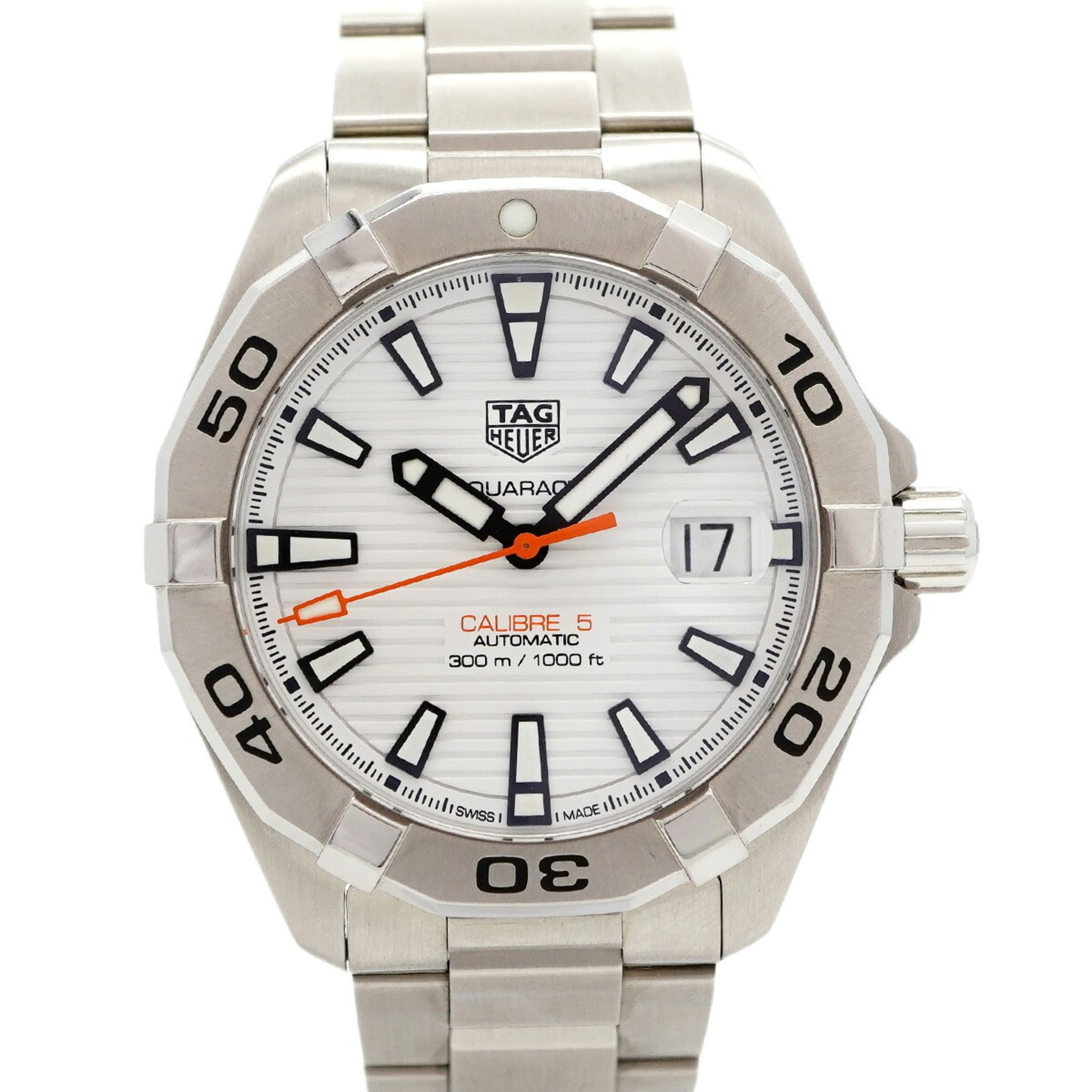 TAG Heuer Aquaracer WBD2111 White Dial Men's Watch