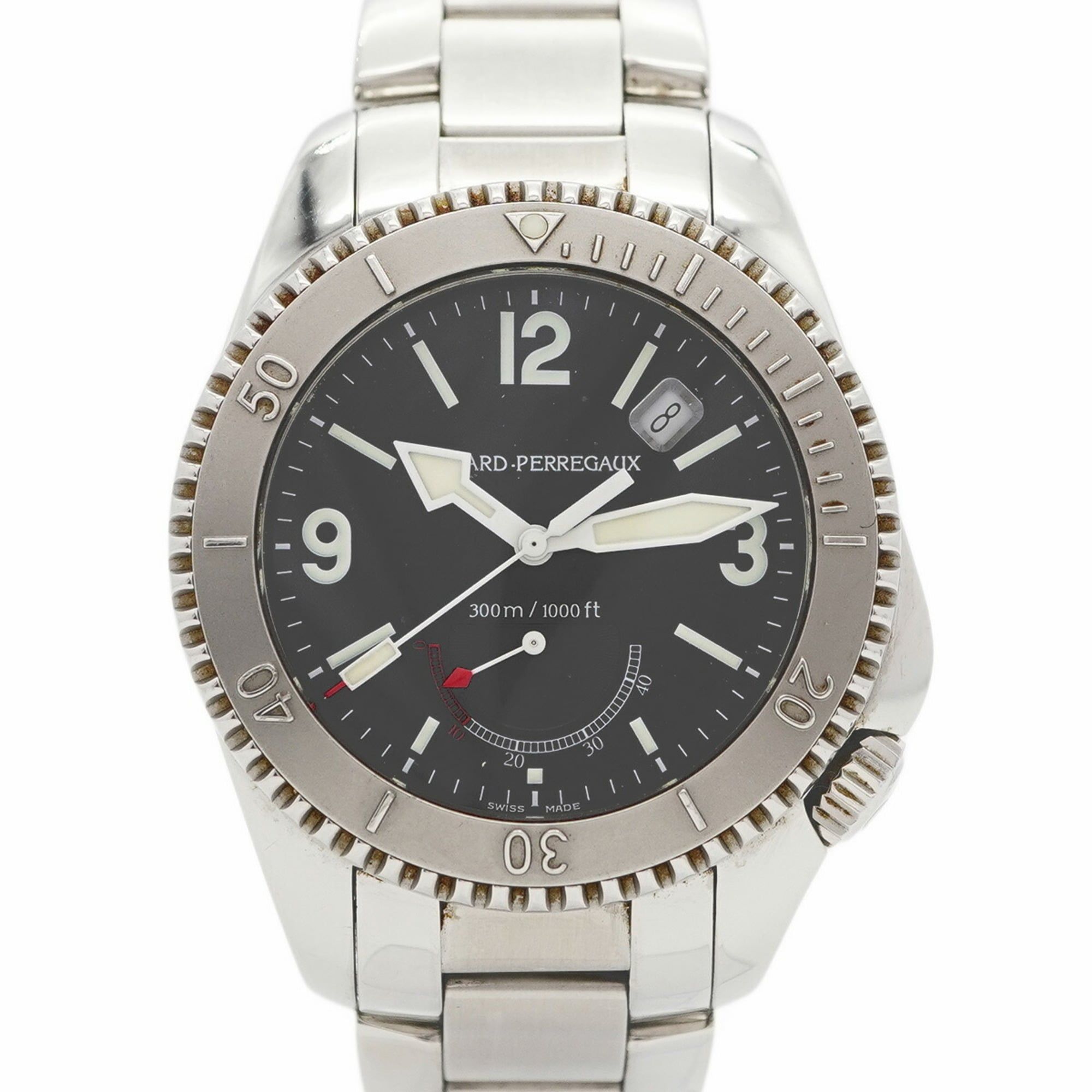 Girard-Perregaux Seahawk II 4992 Men's Black Dial Watch