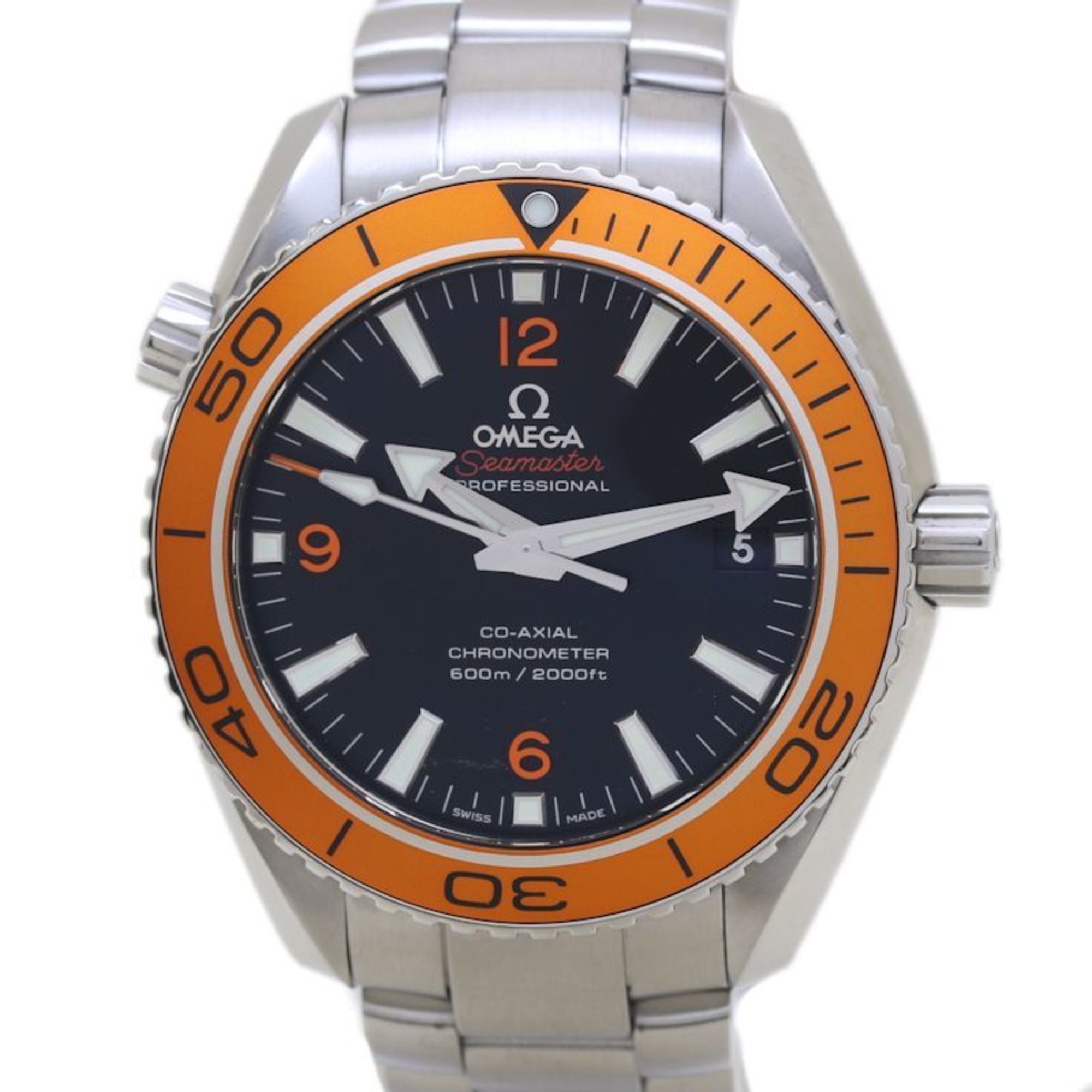 OMEGA Seamaster 600 Planet Ocean 232.30.42.21.01.002 Date Stainless Steel Men's Watch 40013
