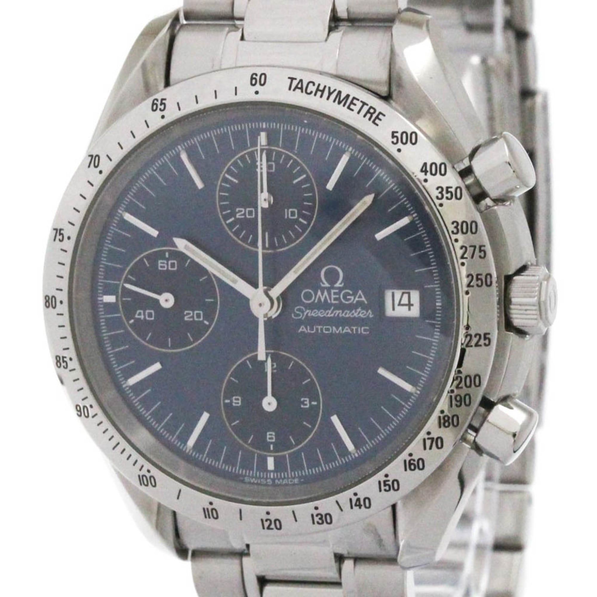 OMEGA Speedmaster Date Steel Automatic Mens Watch 3511.80 Polished