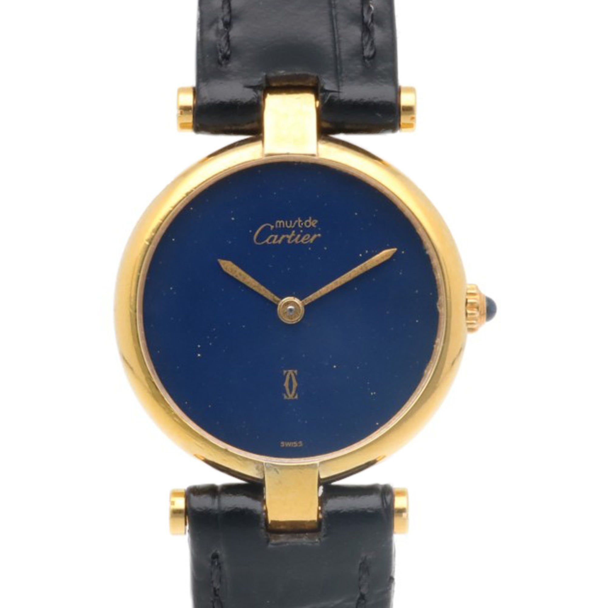 Cartier Must Vendôme Watch, Silver 925 Quartz, Women's, CARTIER