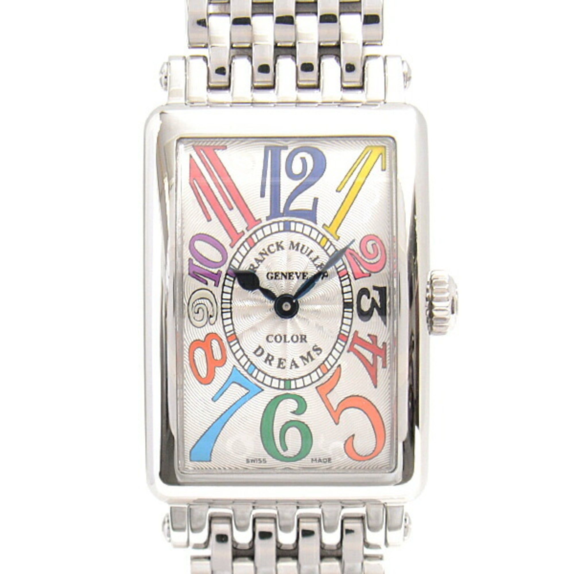 Franck Muller Women's Watch Long Island Color Dream Battery Operated Silver Dial SS FRANCK MULLER 90