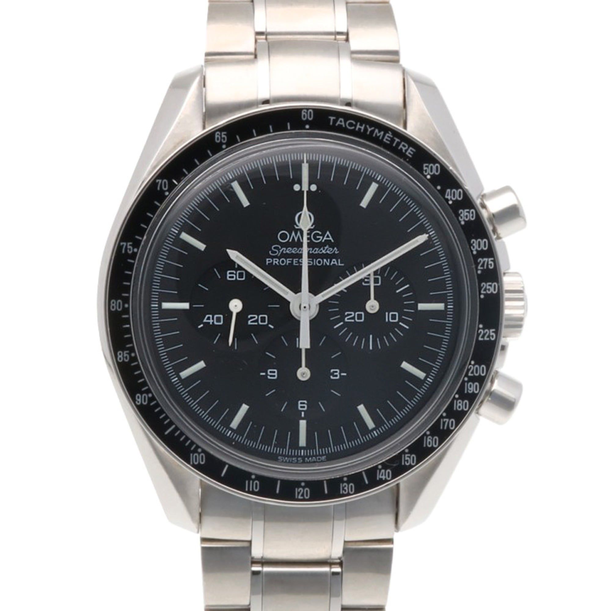 Omega Speedmaster Watch, Stainless Steel, 3560 Automatic, Overhauled and Refinished, 77009XXX, Men's
