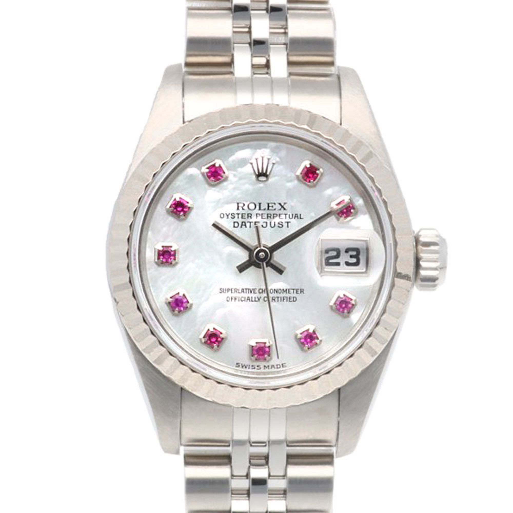 Rolex Datejust Oyster Perpetual Watch, Stainless Steel, Automatic, Women's, 79174NGR, ROLEX F-Serial