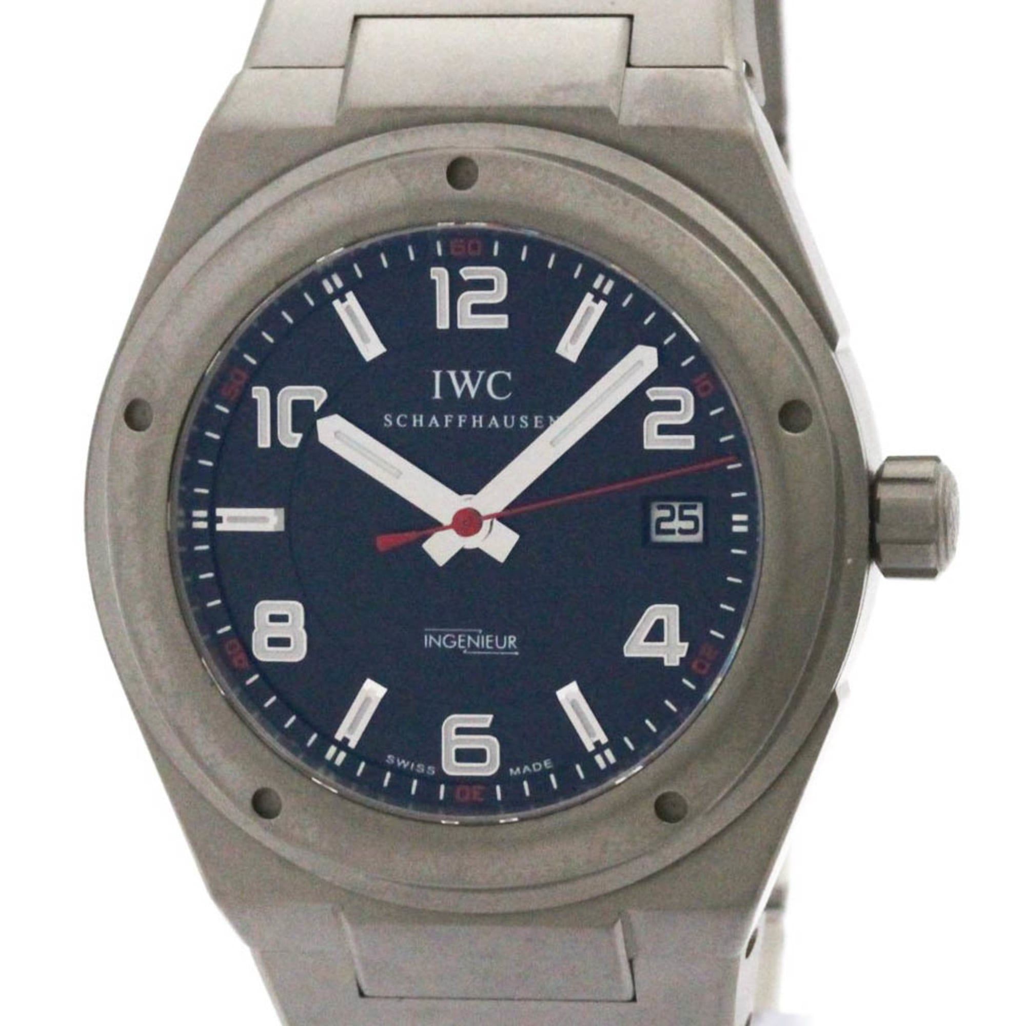 IWC Ingenieur AMG Automatic Titanium Mens Watch IW322702 Polished