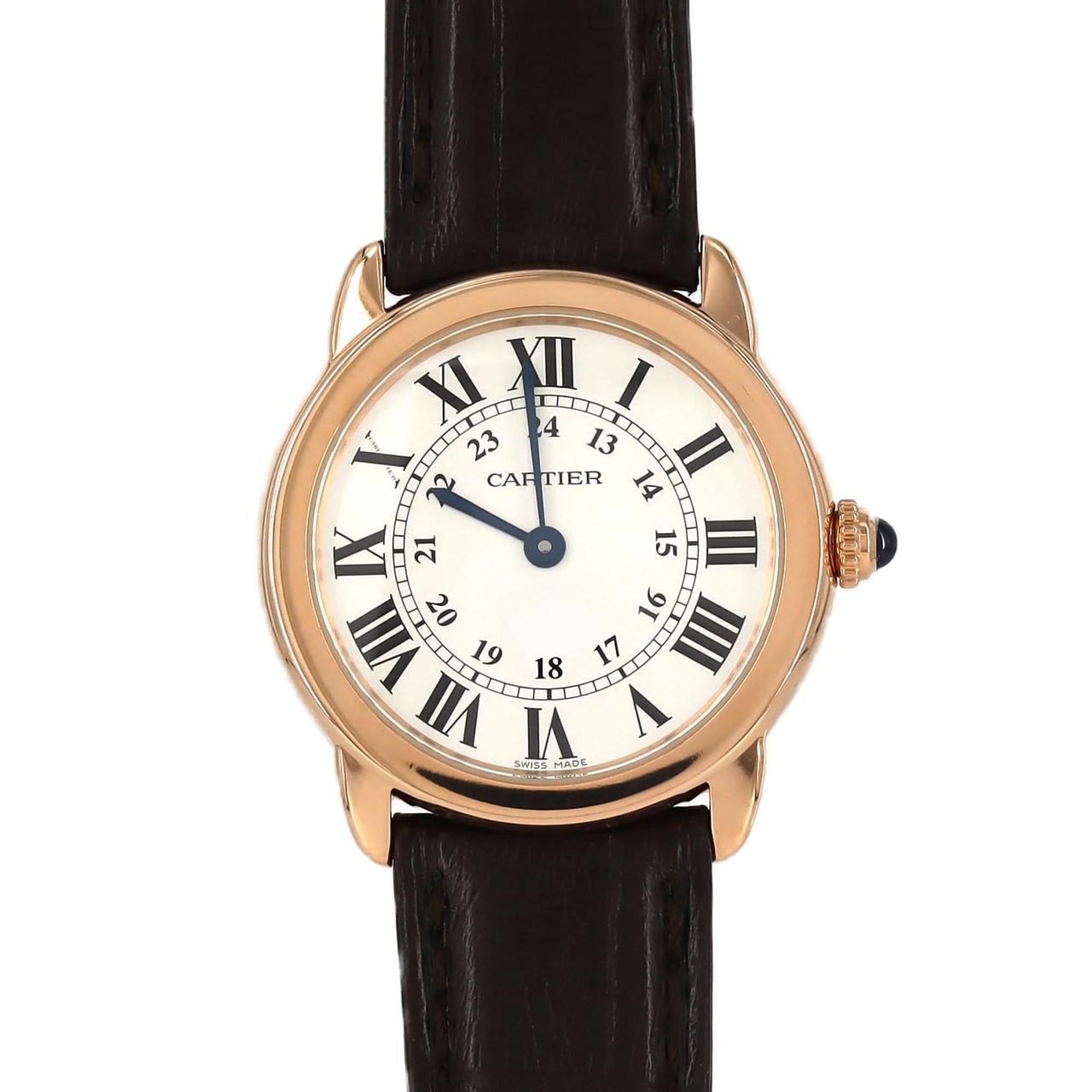 Cartier Rondo Solo SSxPG W6701007 Quartz Watch
