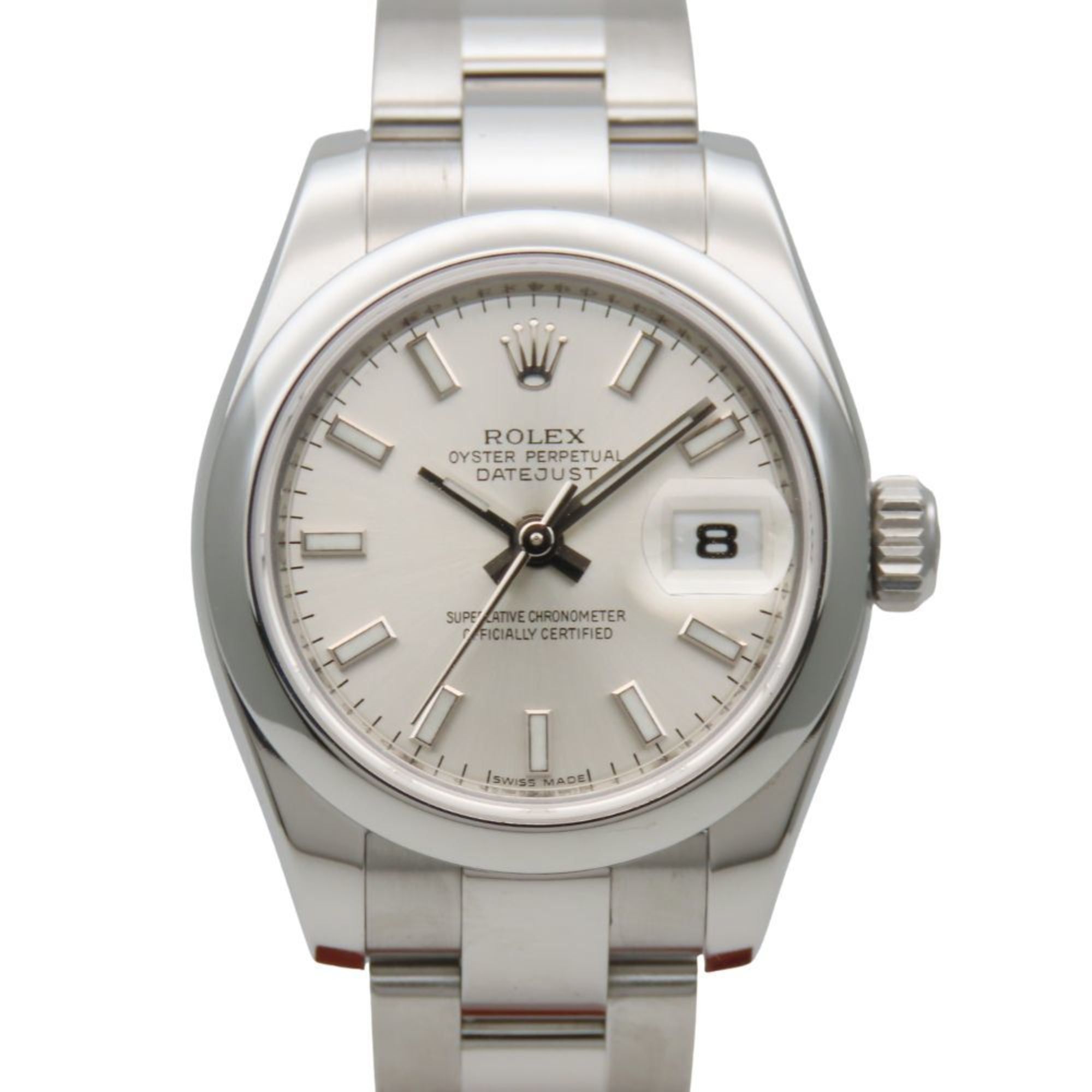 Rolex Datejust 179160 Stainless Steel Watch, Silver Dial, Z-Number, Roulette, Women's